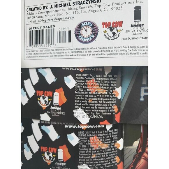 Rising Stars Comic Lot #7-11 + Prelude - Picture 9 of 9